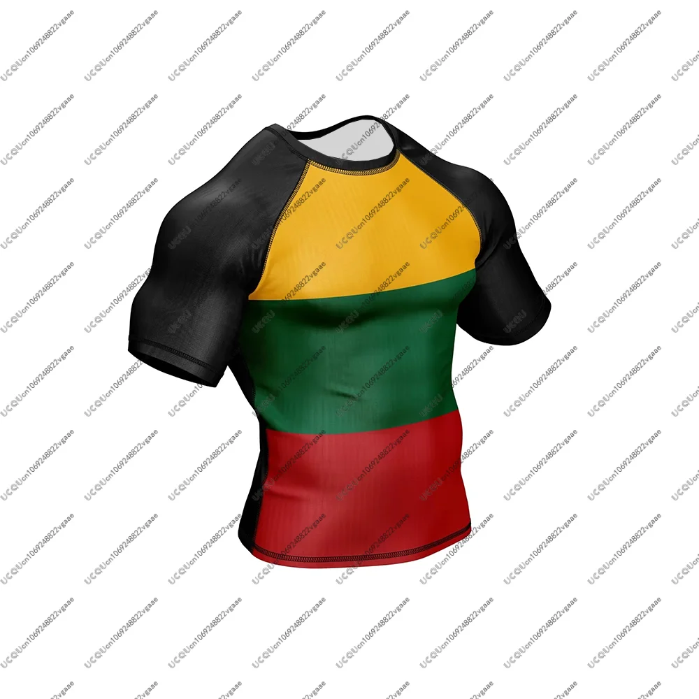 2026 الرجال هدية الاطفال عادية بنين أفضل Rashguard الرياضة الاطفال المحملة لباس غير رسمي البرازيلي جيو جيتسو تنفس فضفاض اللياقة البدنية تي شيرت #2