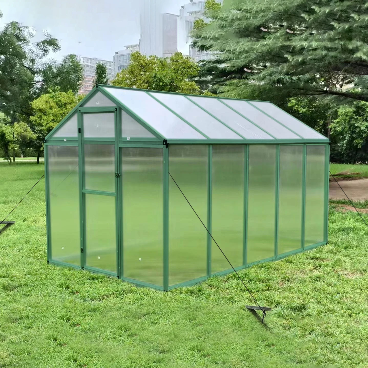 Shandong waterproof strong  greenhouse garden for sale