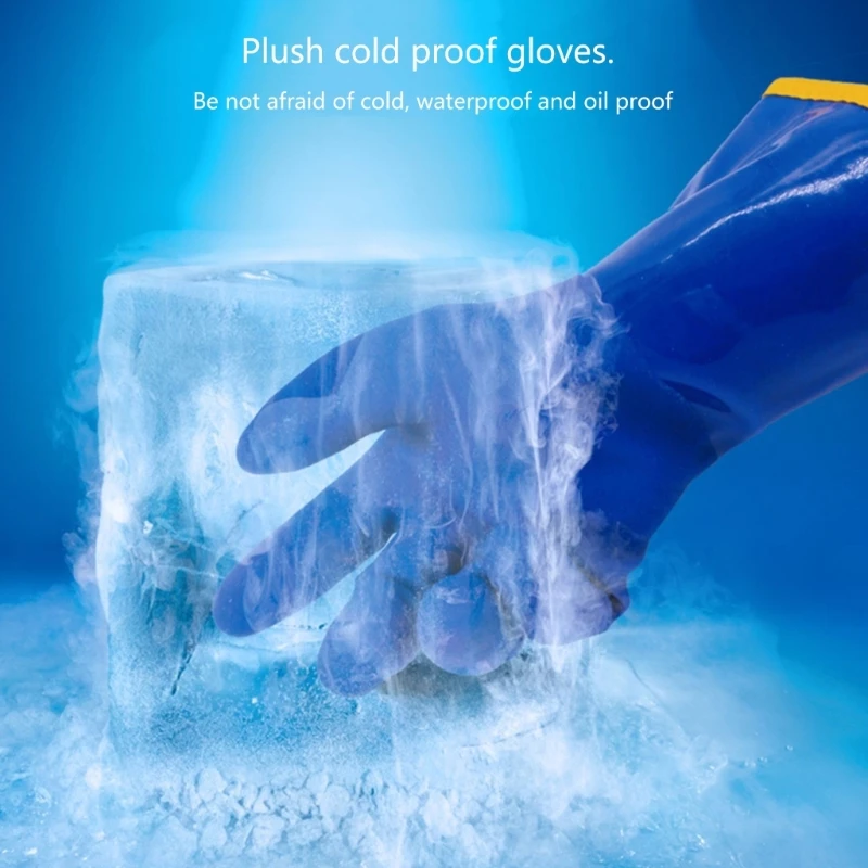 -20 Degrees Fishing Work Gloves Cold-proof Thermal Cold Anti-freeze Unisex