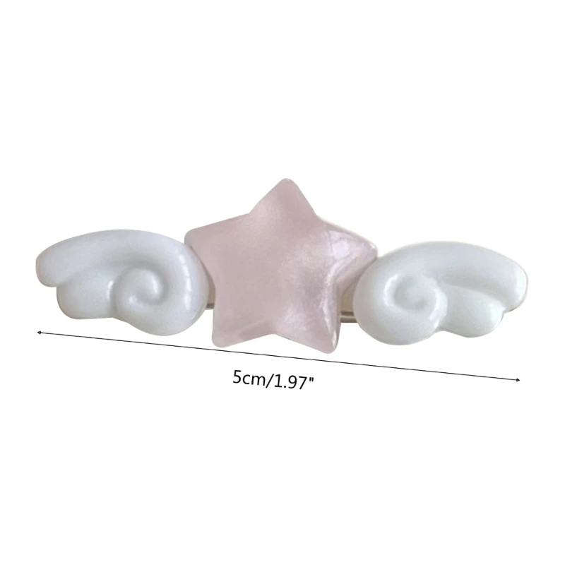 652f Girls Hair Clip Star Chore Form