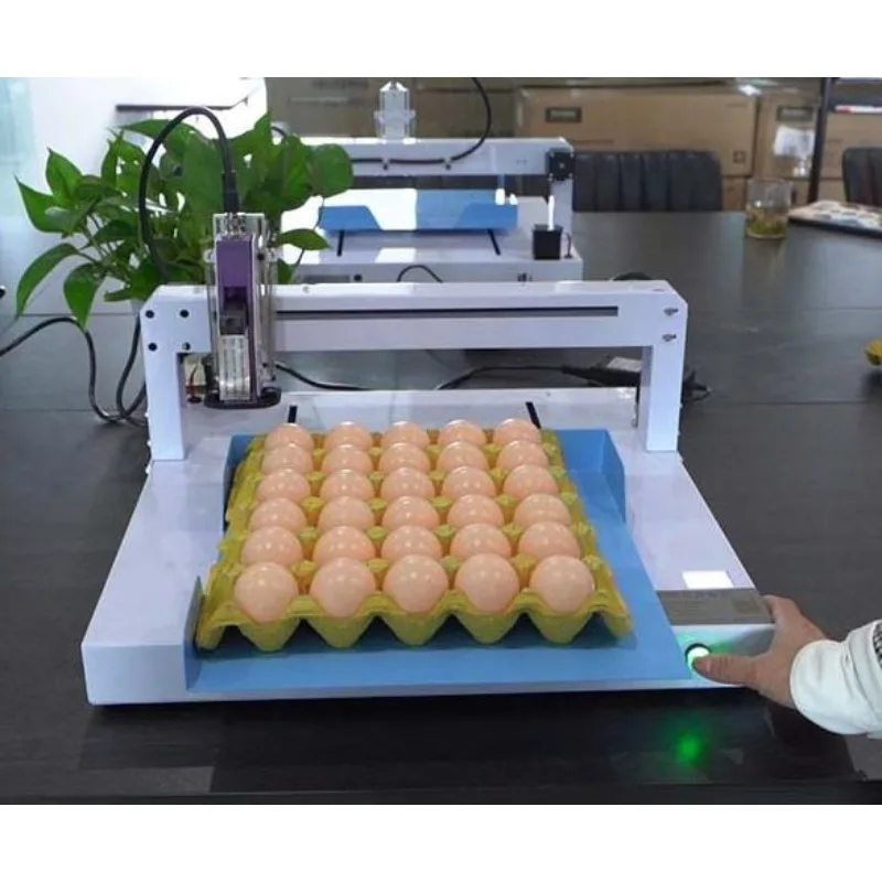 Picture 7: Portable Desktop Egg Inkjet Printer 12.7mm Fast Dry Food Grade Ink For Production Date Logo Batch Code Marking Machine 110V 220V