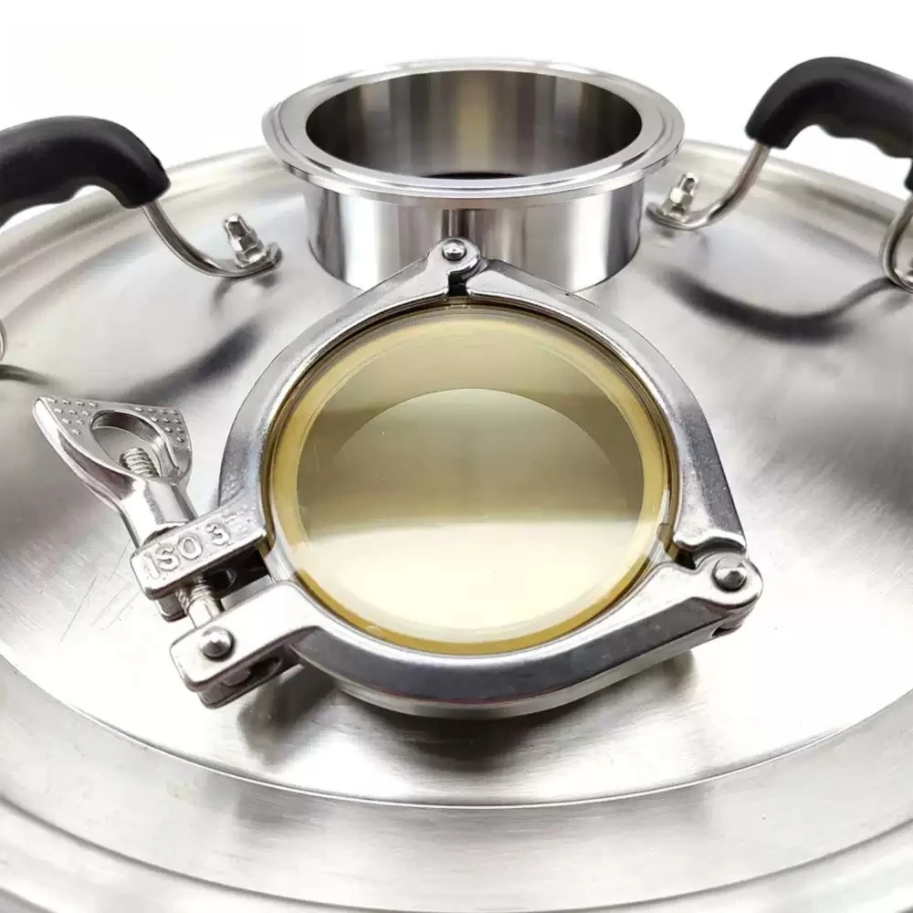 65L Sight Glass Distillation Steam Condenser Lid For BrewZilla DigiBoil Beer Home Brewing Equipment