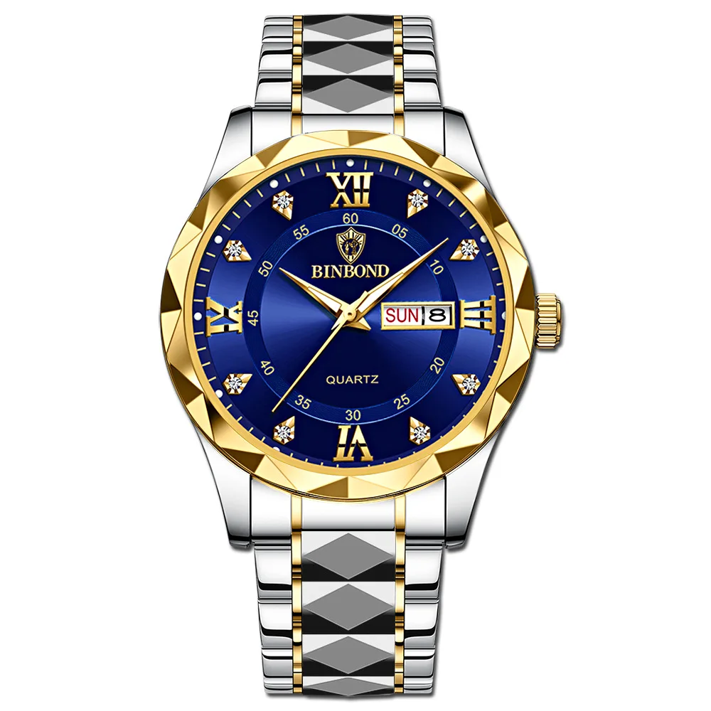 Men's Luxury Luminous Quartz Wristwatch