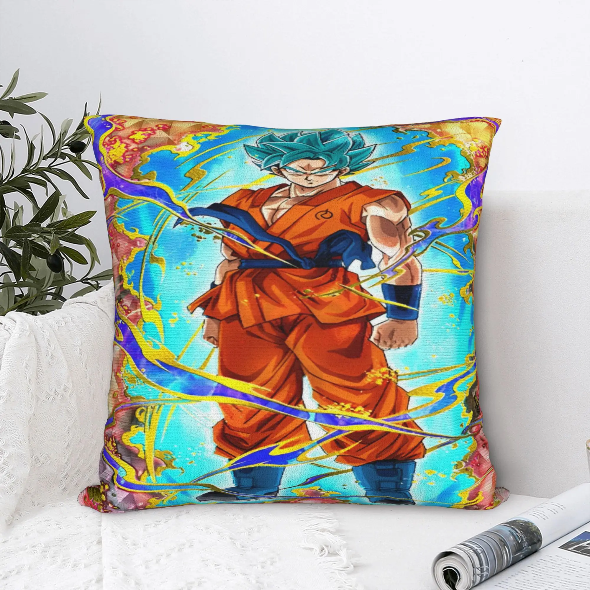 Anime D-Dragons B-Balls (21) Pillow Cover  Comfy Cushion Cover Funny Pillow Case For Sofa Bedroom Home Decor