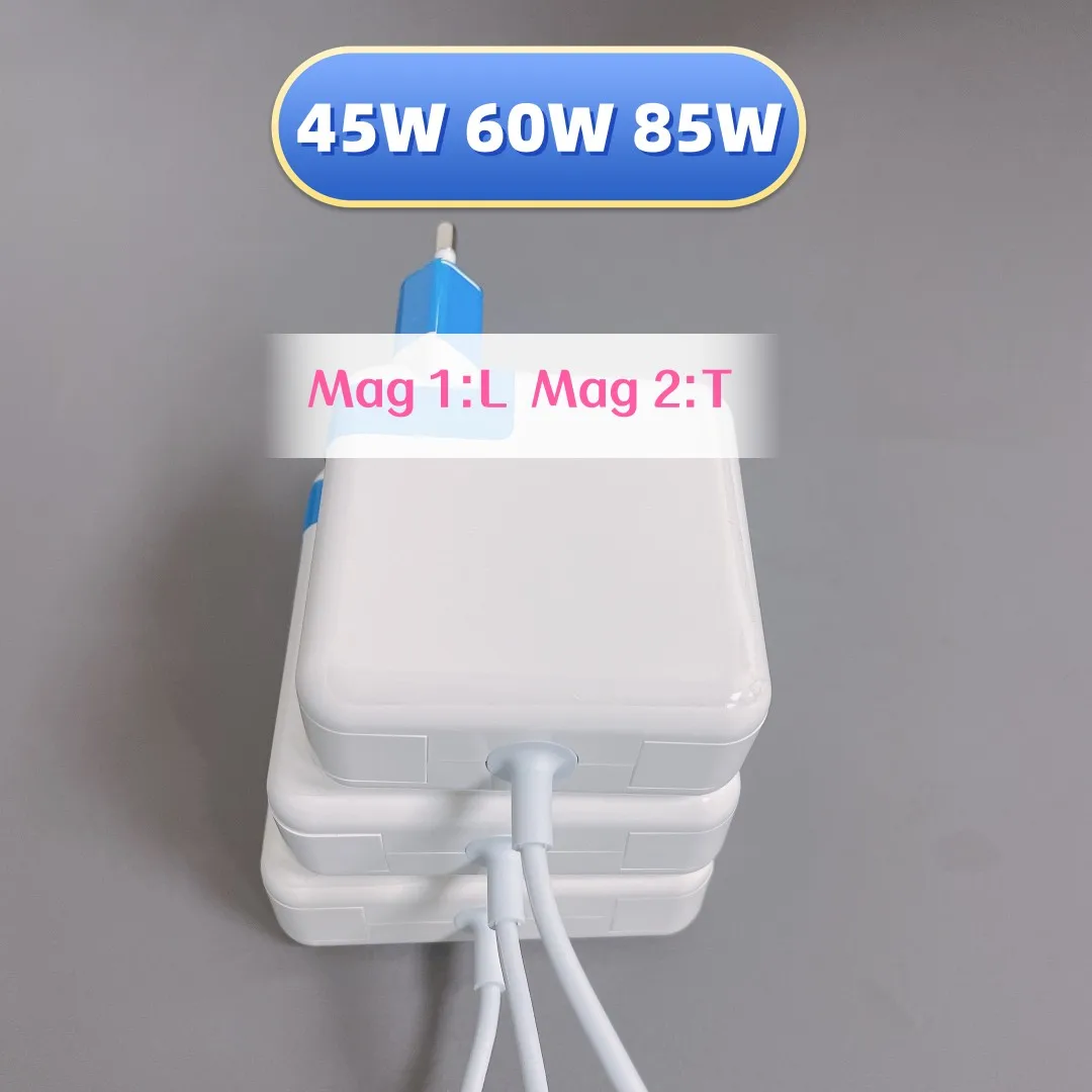 Charger For Mac Book Air Pro 45W 60W 85W New A1466 A1278 A1502 A1398 A1286 A1465 Power Adapter Mag* 2 1 Magnetic Power Adapter