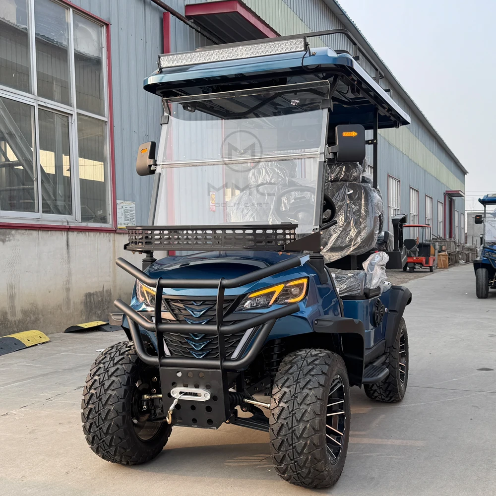 

CE approved 72V AC system Lithium Battery China 4 Seaters Electric Utility Golf Buggy Carts Vehicle