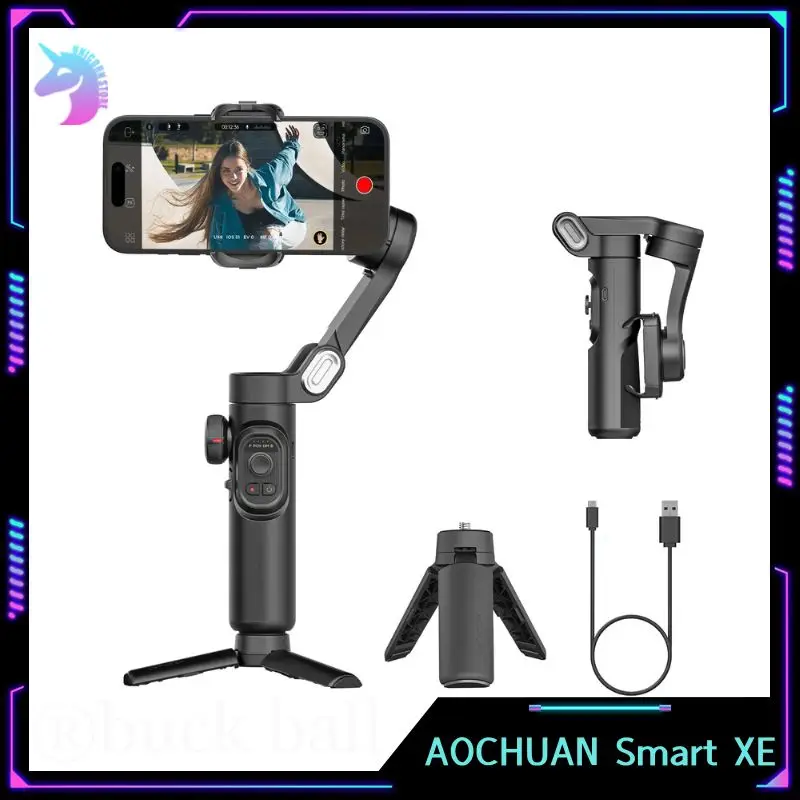 aochuan-smart-xe-stabilizzatore-cardanico-registrazione-video-luce-di-riempimento-magnetica-personalizzata-per-smartphone-iphone-pieghevole-android-gimble