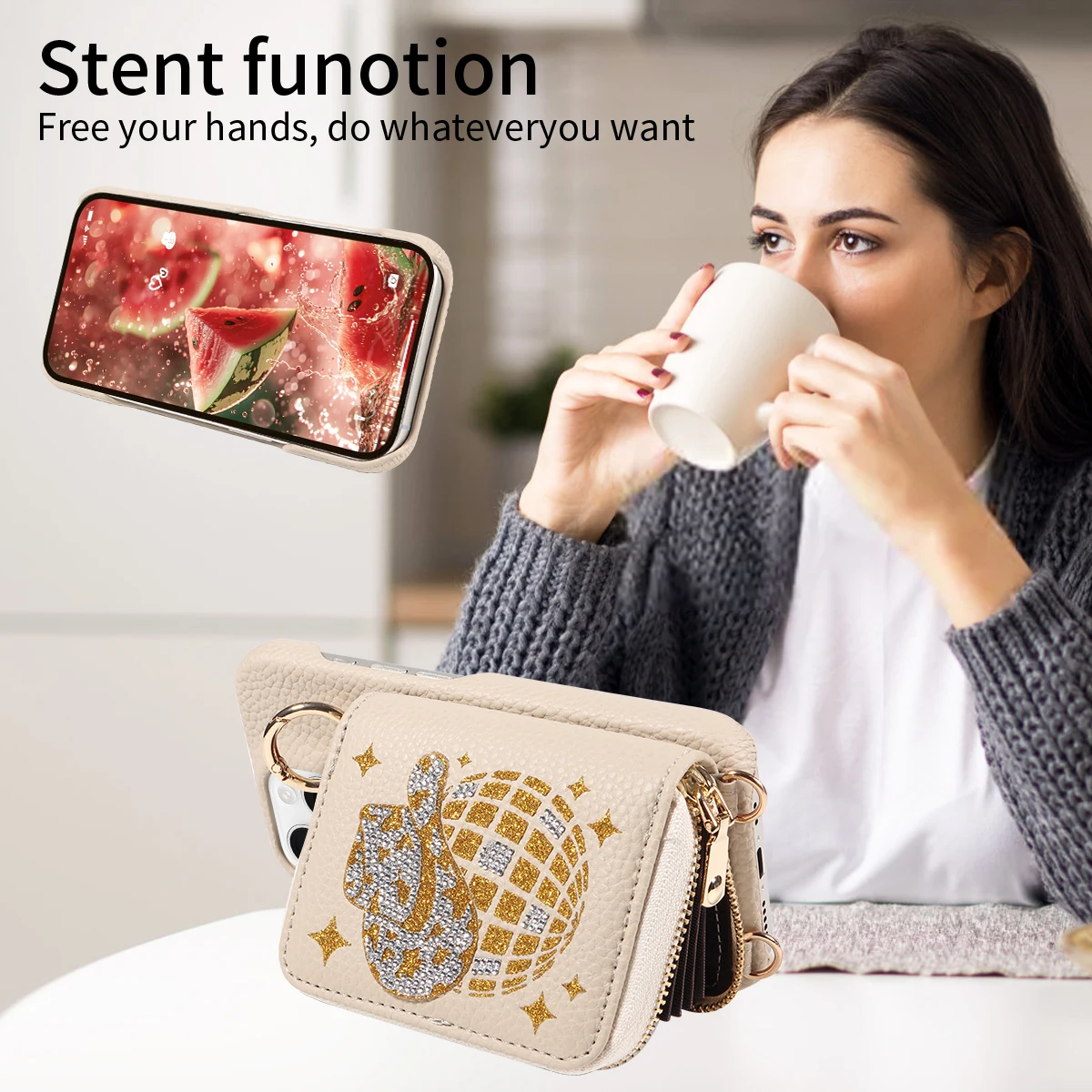 حافظة جلدية PU لهاتف سامسونج جالاكسي A12 A13 A14 A32 A33 A52S A53 A54 A73 A91S10lite مع حزام طويل وحافظة هاتف مضادة للسقوط