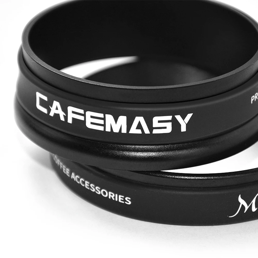 CAFEMASY Coffee Dosing Ring Espresso Dosing Funnel With 10 Magnets Fit For 58mm Portafilter Professional Barista Accessories