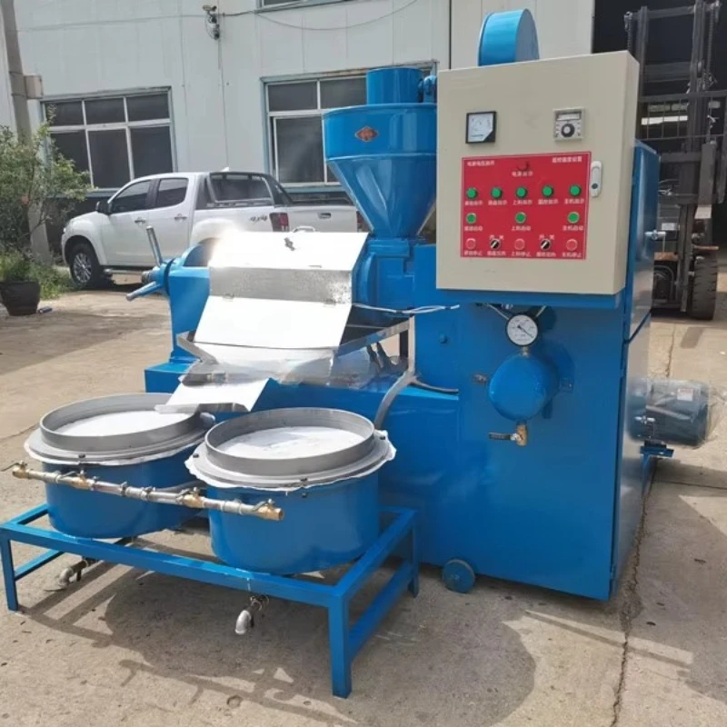 Customized Commercial Automatic Screw Oil Extractor Machine Stainless Steel Unit For Sesame Rapeseed Edible Oil Pressing