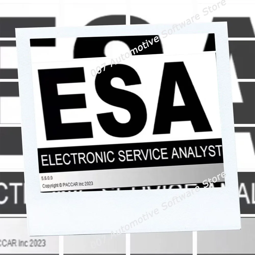 2025 ESA Electronic Service Analyst 5.6 with 2025 SW Flash File Paccar Unlocking Keygen And Free Technical Support