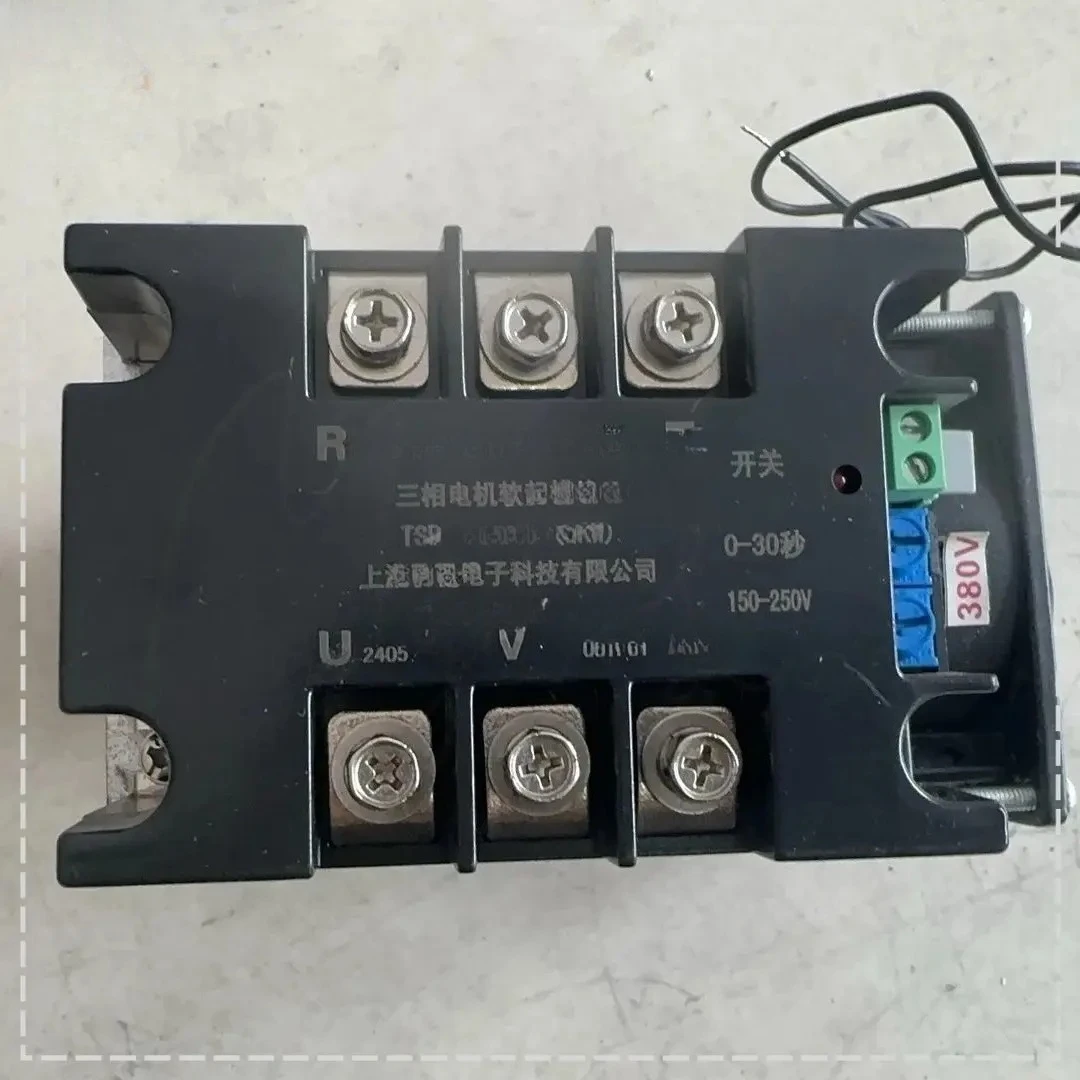 Three-Phase 380V TSR-120WA-R1(12KW) 12KW Intelligent Motor Soft Starter Module Slow Start For Water Pump