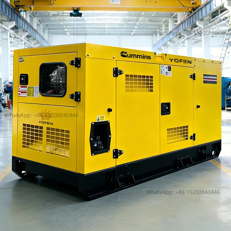 

Cummins Yuchai Weichai 50Kw 60Kw 100Kva 200Kva 300Kw Dual-Fuel Generator 220V/230V Auto Start Diesel and Natural Capability