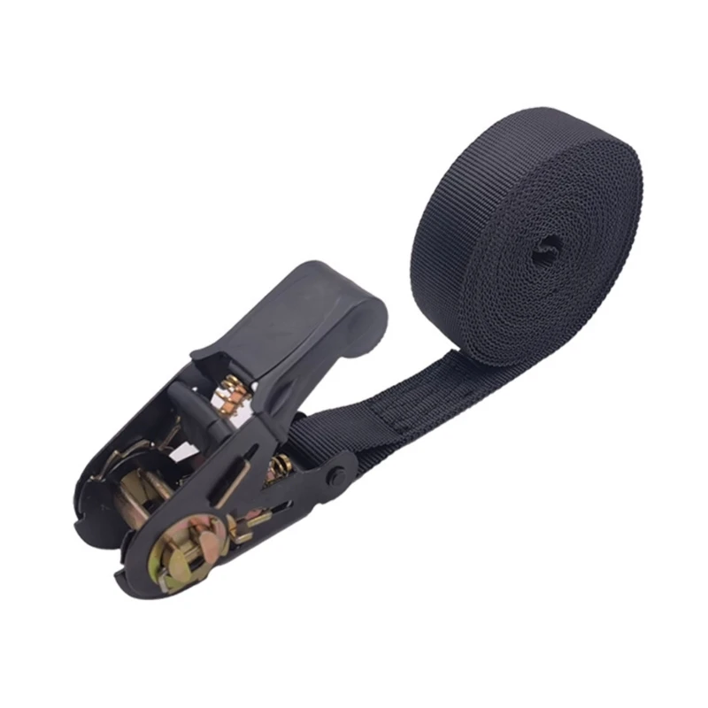 

87HE Cargo Straps With Buckle Tie-Down Belt for Motorcycle Car Bicycles Luggage Bag Fastening Strap Ratchet Fixing Belt