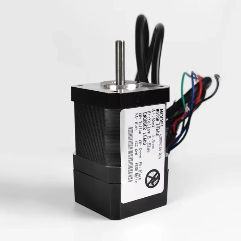 42x42mm Hybrid 0.5N.m 2-phase Closed Loop Nema 17 Stepper Motor with Driver Kit 1000PPR Encoder