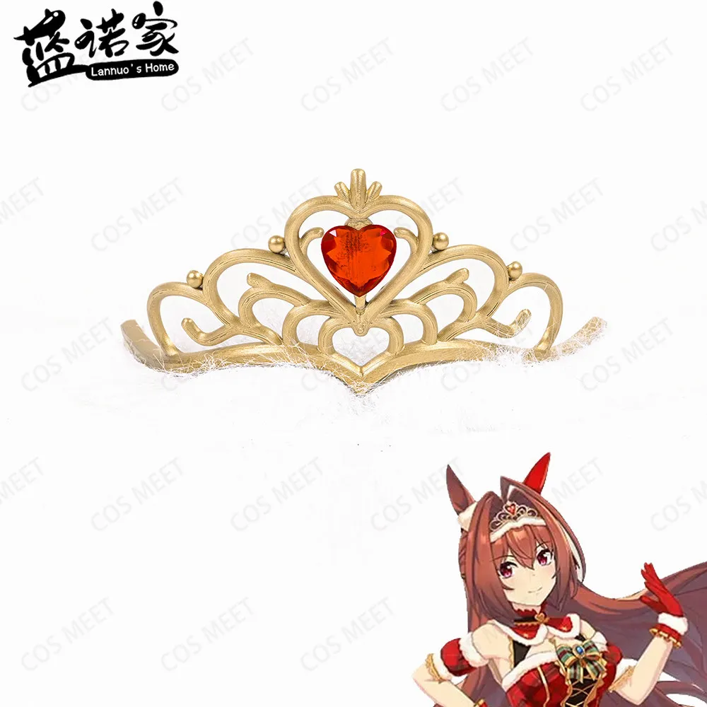 

【Lannuo's Home】Uma Musume: Pretty Derby Scarlet — Аниме-косплей, аксессуары для волос, головной убор, корона, аксессуары для ушей