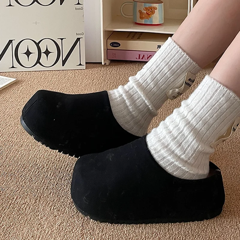 

Flats Platform Slippers Women's Mules Shoes Autumn Casual 2025 Fashion Dress Flip Flops New Comfort Brand Mujer De Sandalias