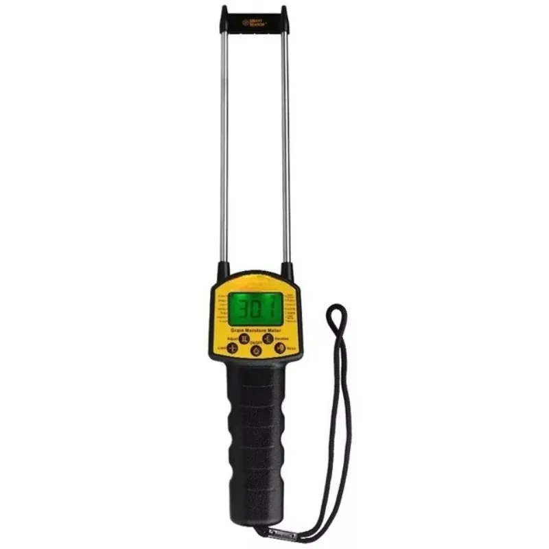 Grain Moisture Meter Digital LCD ABS 7.5%-50% 0.1% AR991 Portable High Accuracy for Agriculture Grain Handheld Farm Testing Tool
