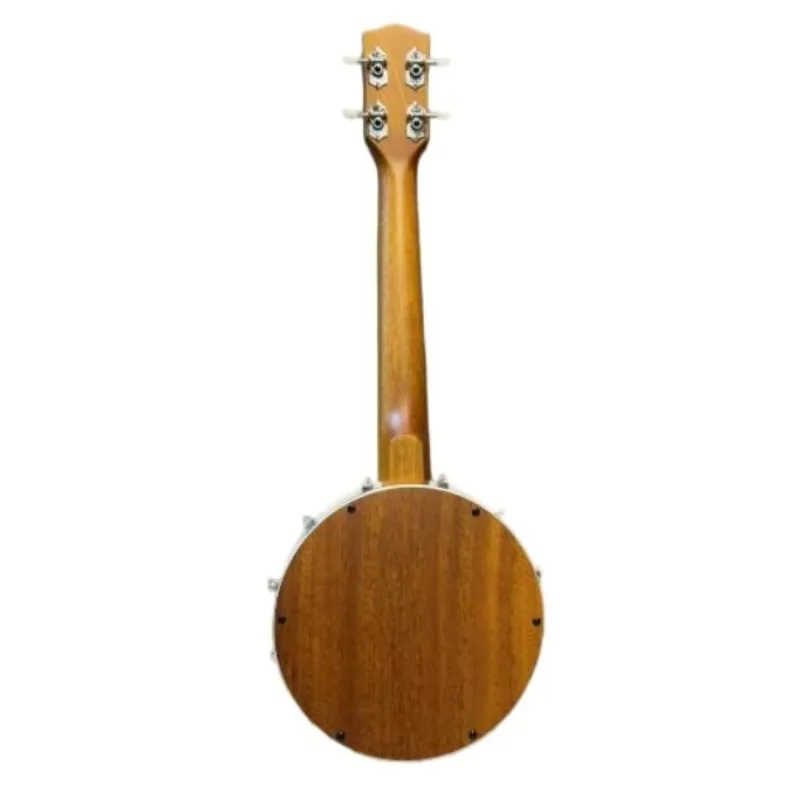 Four-string Banjo With Cover Mahogany Plywood Western Ethnic Instruments