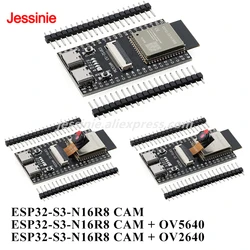 ESP32S3 ESP32-S3 N16R8 CAM Development Board WiFi Ble Wireless 2.4G Wi-Fi Module OV2640/OV5640 Camera