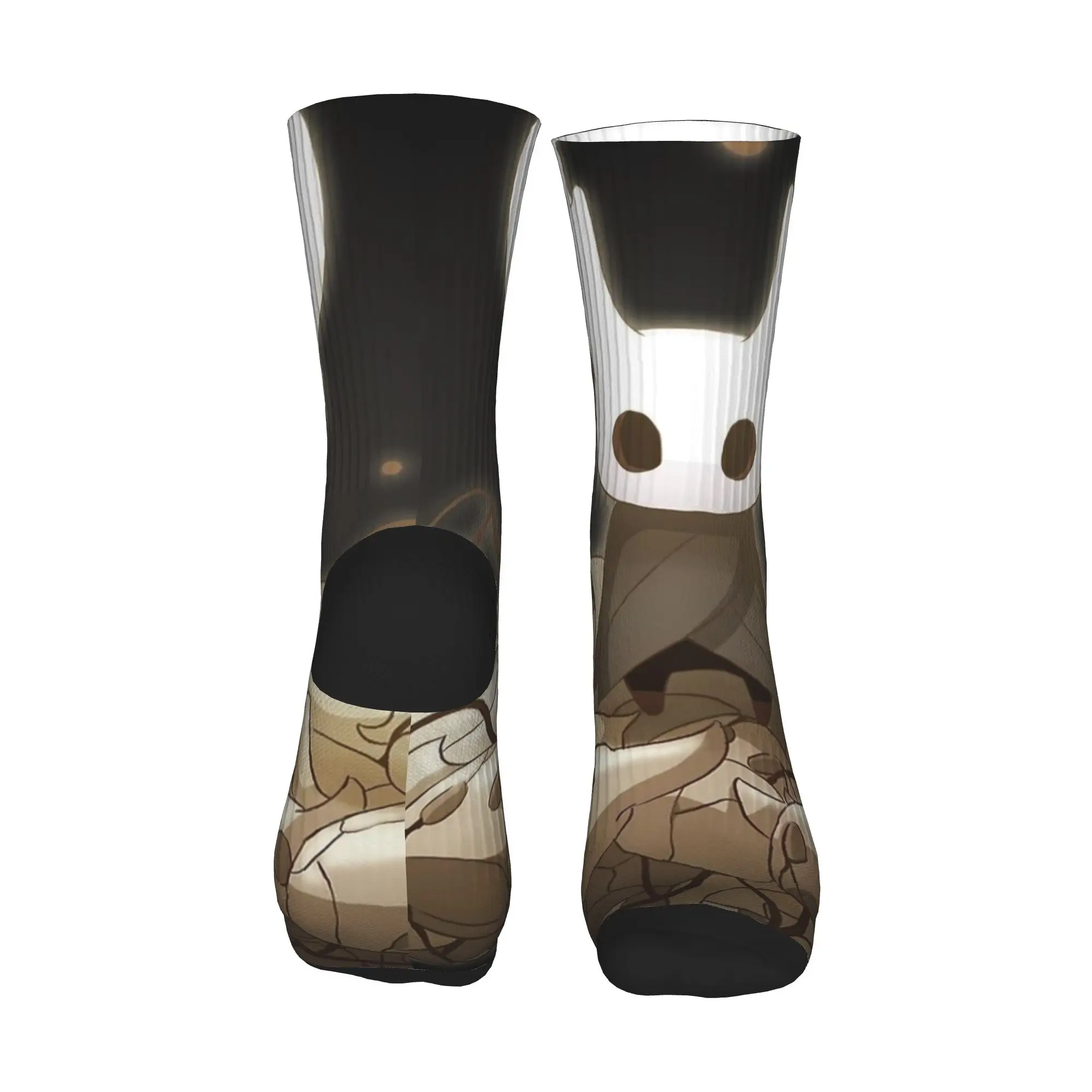 Caballero hueco Anime batalla brillo medias patrón moda calcetines otoño Anti calcetines hombres deportes al aire libre calcetines de alta calidad