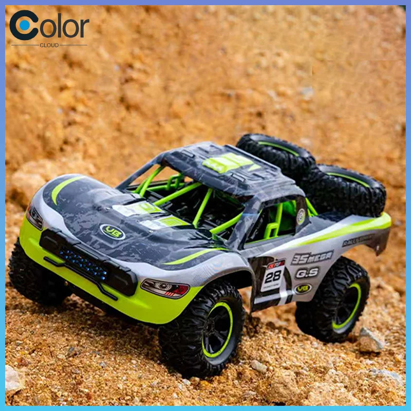 

1:10 Off-Road Short Truck Anti-Collision And Shock-Resistant All-Terrain Driving 2.4g Electric Remote Control Car Toy Gift