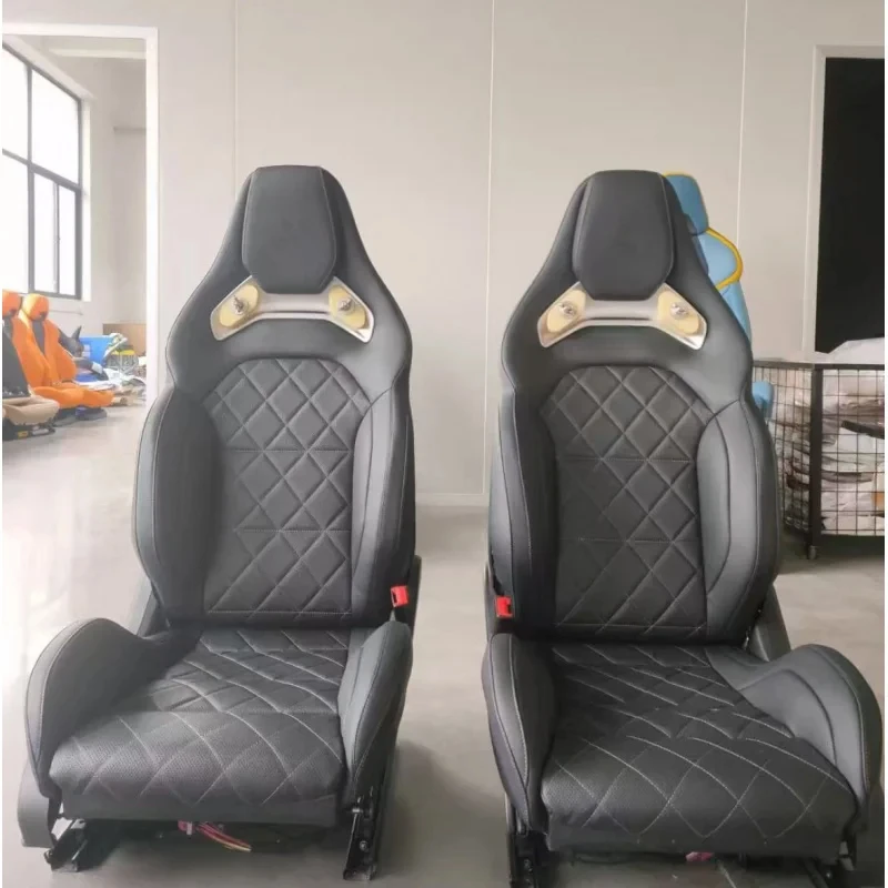 

Подходит для CLA45/GLA45 W176 A45 W117 W118 Mercedes A35/A45: улучшенные передние сиденья из спортивной кожи AMG Track Version