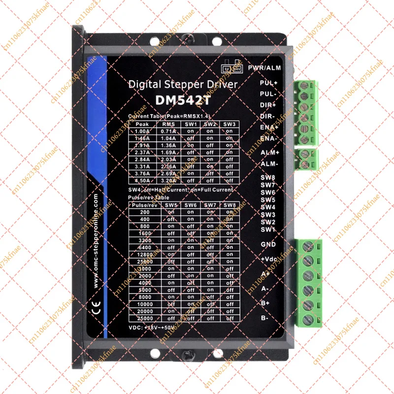 for-stepperonline-dm542t-2-phase-open-loop-stepper-driver-10-42a-dc20-50v-digital-motor-controller-for-nema17-23