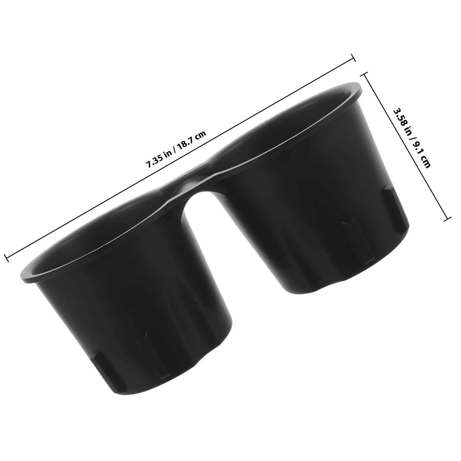 Car Insert Center Console Large Opening Durable Lightweight Modern Style Cup For Car Drink Holder Storage Rack Vehicle