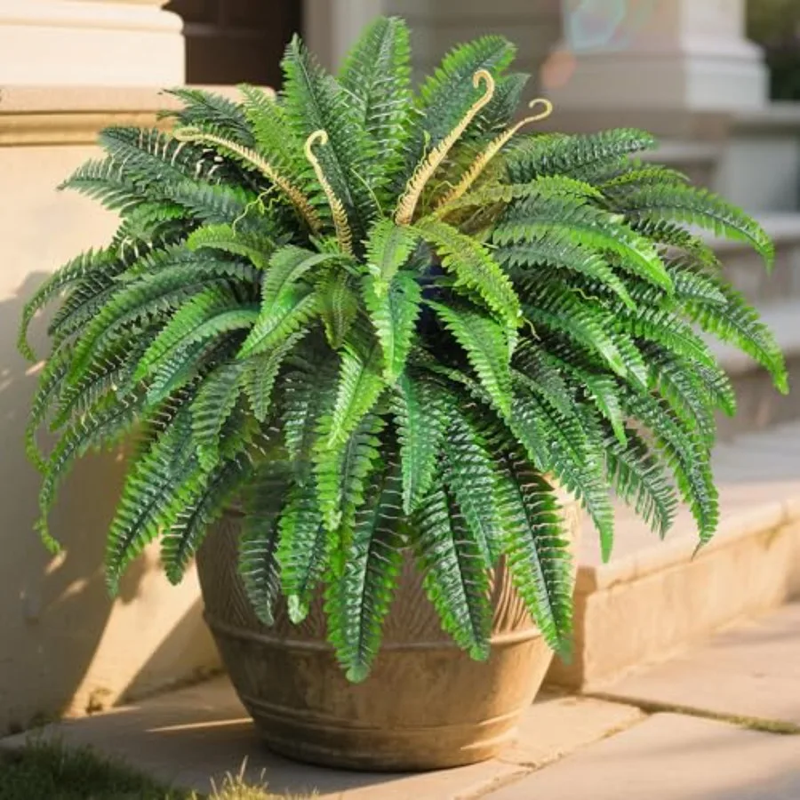 48 Artificial Ferns…