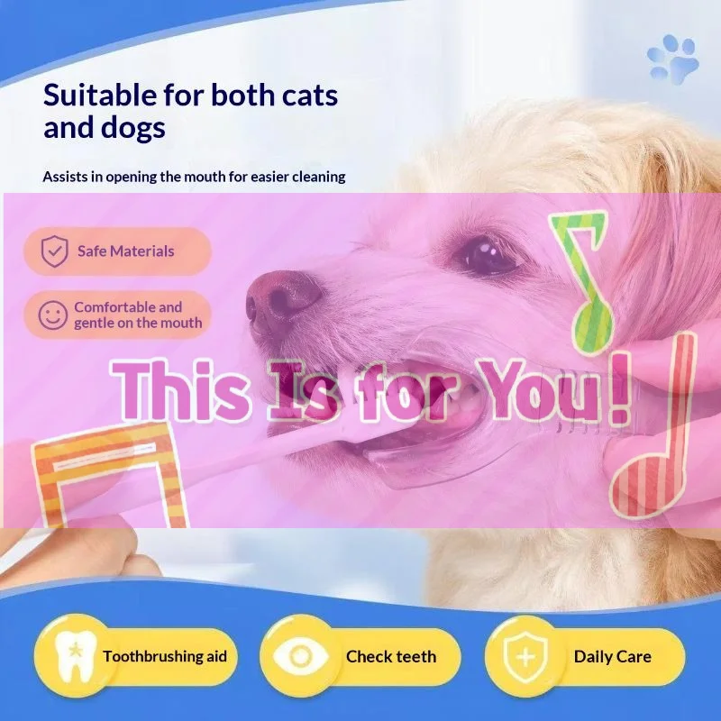 【HMA】2Pcs Dog Dental Mouth Opener, Pet Teeth Cleaning Mouth Retractor For Dogs And Cats, Pet Teeth Cleaning Tools