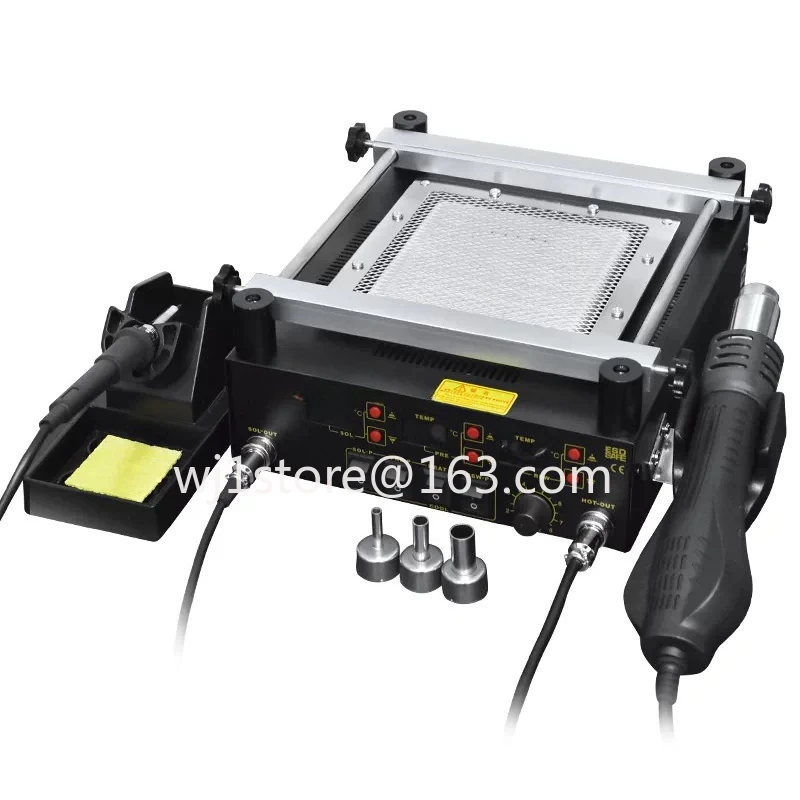 863 three-in-one welding table 853BGA repair pre-heating platform maintenance anti-static dismantling welding table