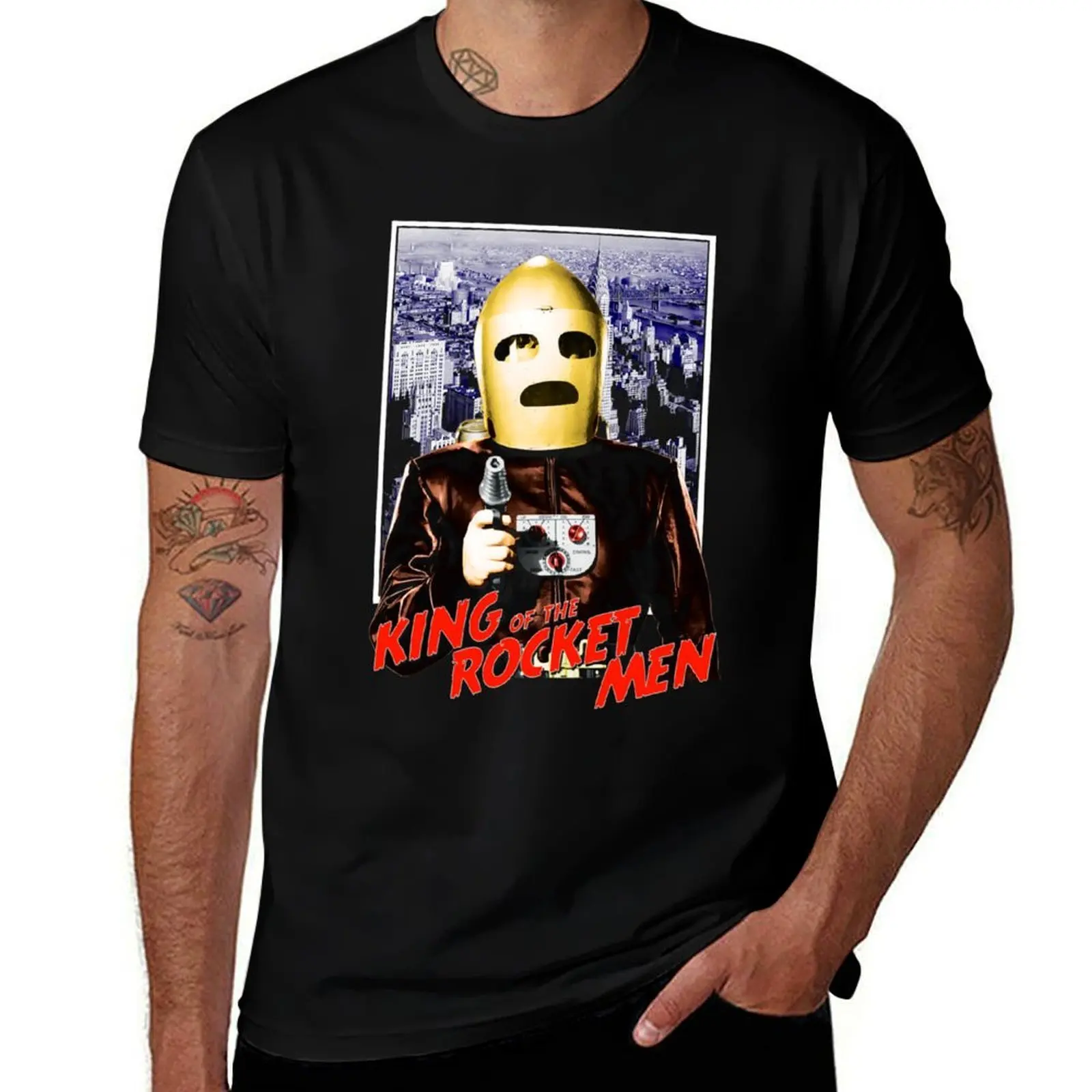 King Of The Rocket Men TV Serial Essential T-Shirt Soft Cotton Print T-Shirt