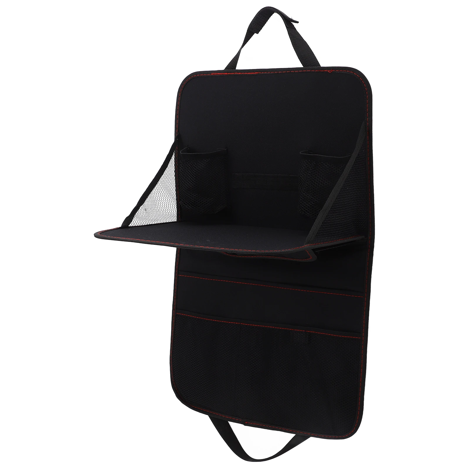 

Backseat Storage Bag Multifunctional Organizer Durable Material Large Capacity Car Gadgets Holder Rear Seat Pouch Easy Install