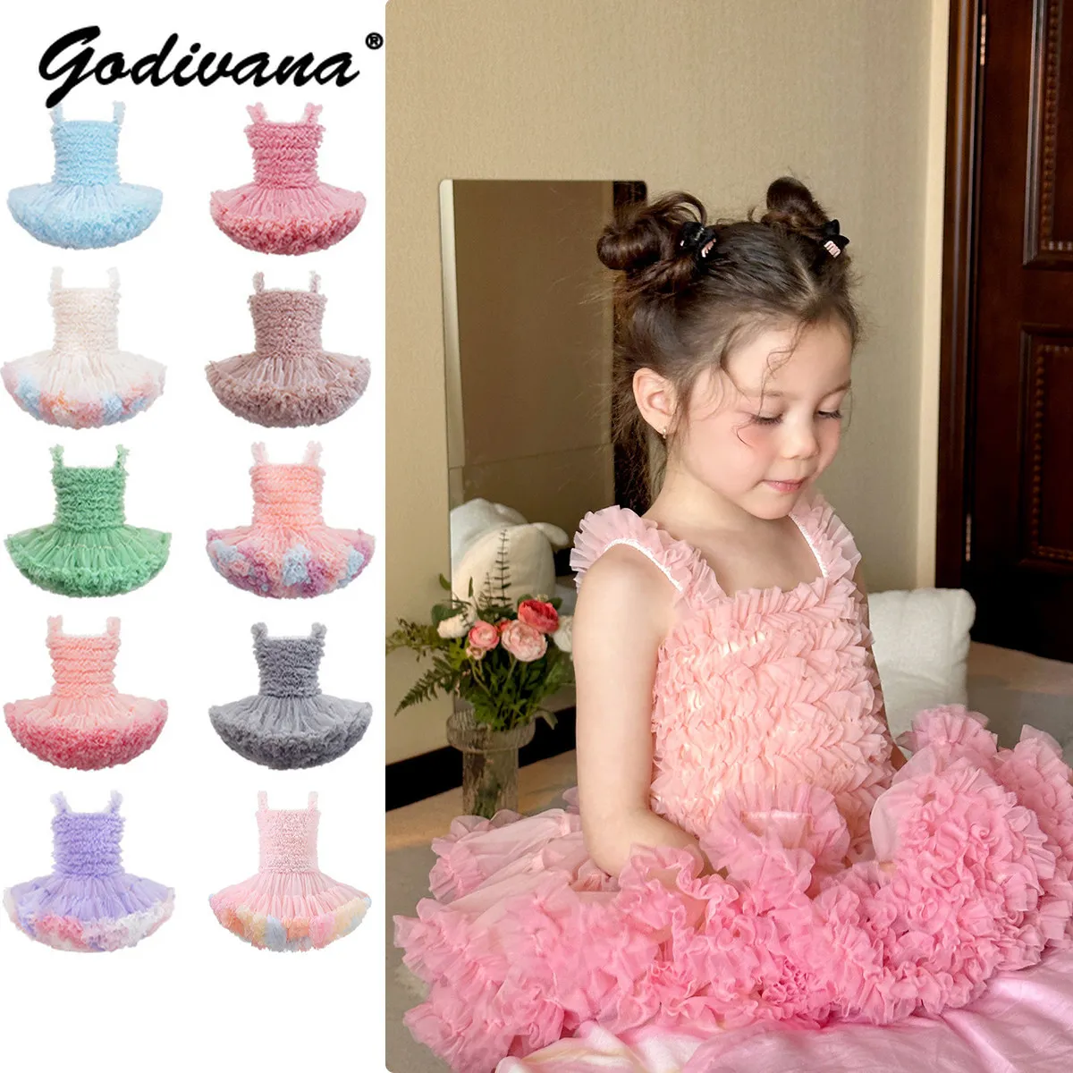 robe-de-princesse-pour-petite-fille-en-coton-peigne-multicolore-en-tulle-epais-et-bouffant-robe-d'anniversaire-mignonne-et-douce-robe-tutu-sans-manches