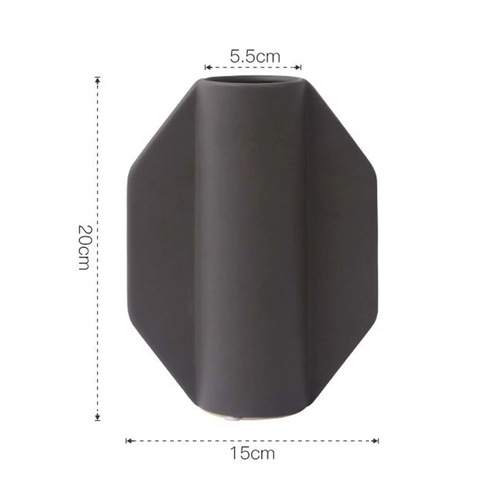 Creative Ceramic Flower Vase Flower Pot Holder for Shelf Bedroom Decoration
