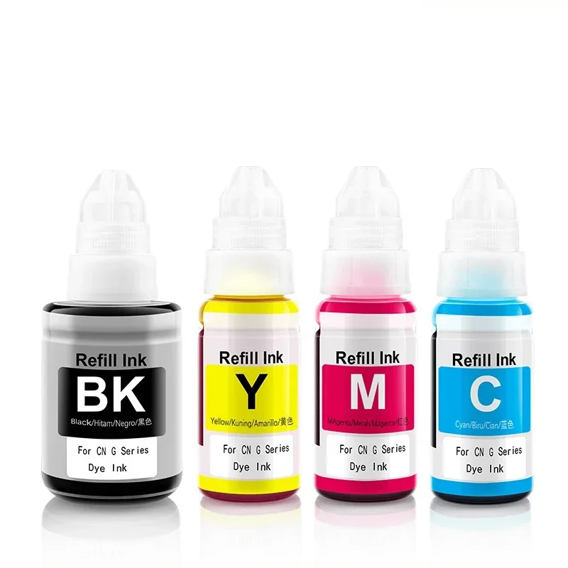 

GI-890 GI890 GI 890 Премиум-совместимые цветные чернила для бутылок на водной основе для принтера Canon Pixma G1800 G1810 G4800