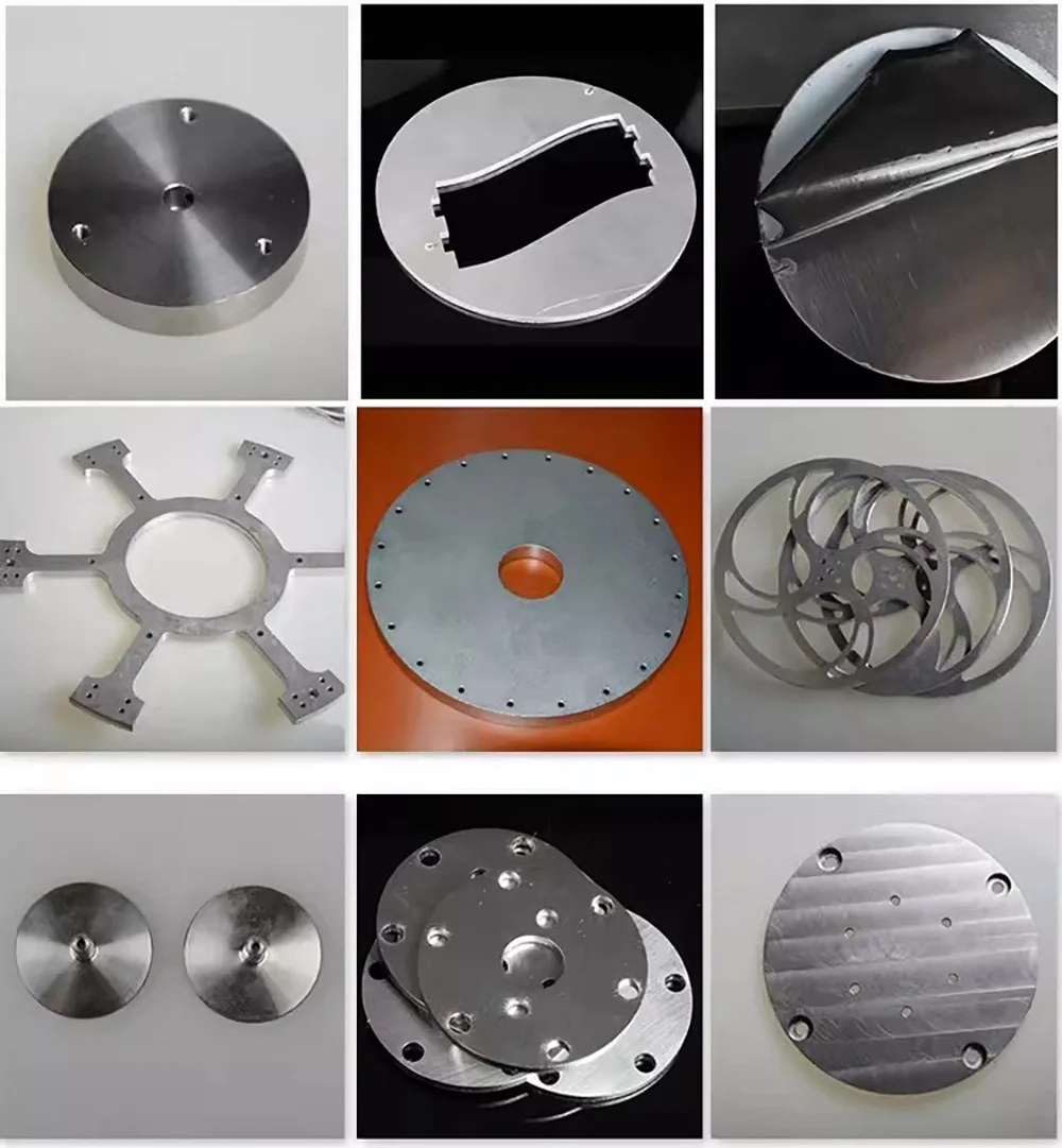 304 Stainless Steel Circular Flat Disk Sheet 100/150/200/250/300mm Dia 1‑3mm Thick Solid Round Plate Industrial Raw Material