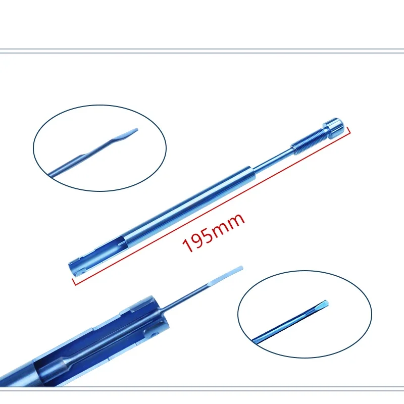 1 шт. IOL инжектор плунжерный механизм вращения кнопочный Тип офтальмологический инструмент