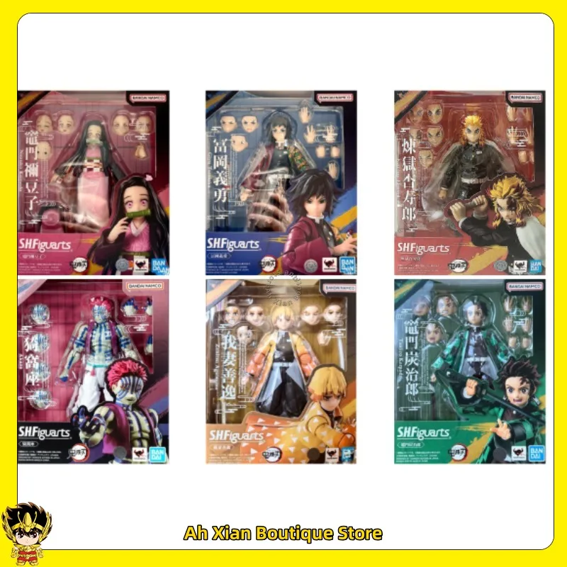 

Spot Bandai SHF Ghost Destroyer Blade Stove Gate Tanujiro You Bean Tomioka Yoshiyuki Purgatory Apricot Shoulang