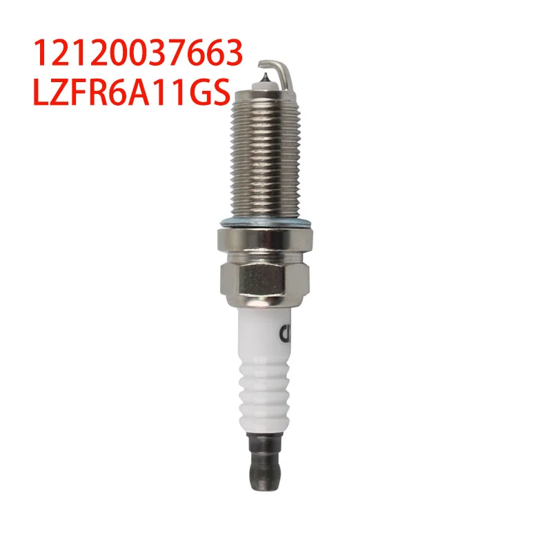 RZD Iridium Spark Plug 12120037663 for BMW E60 E82 E90 E92 1 3 5 7 X1 X3 X5 Z4 Ignition Plugs Candles LZFR6A11GS