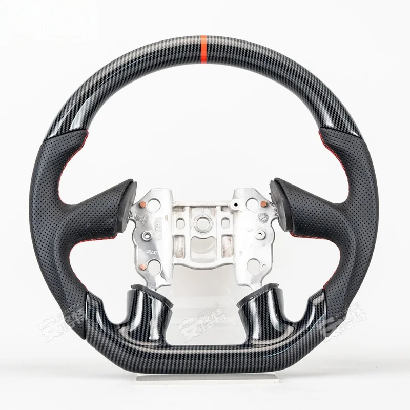 Suitable for Chevrolet Corvette C5 steering wheel  05-07 modification with walnut carbon fiber pattern car steering wheel