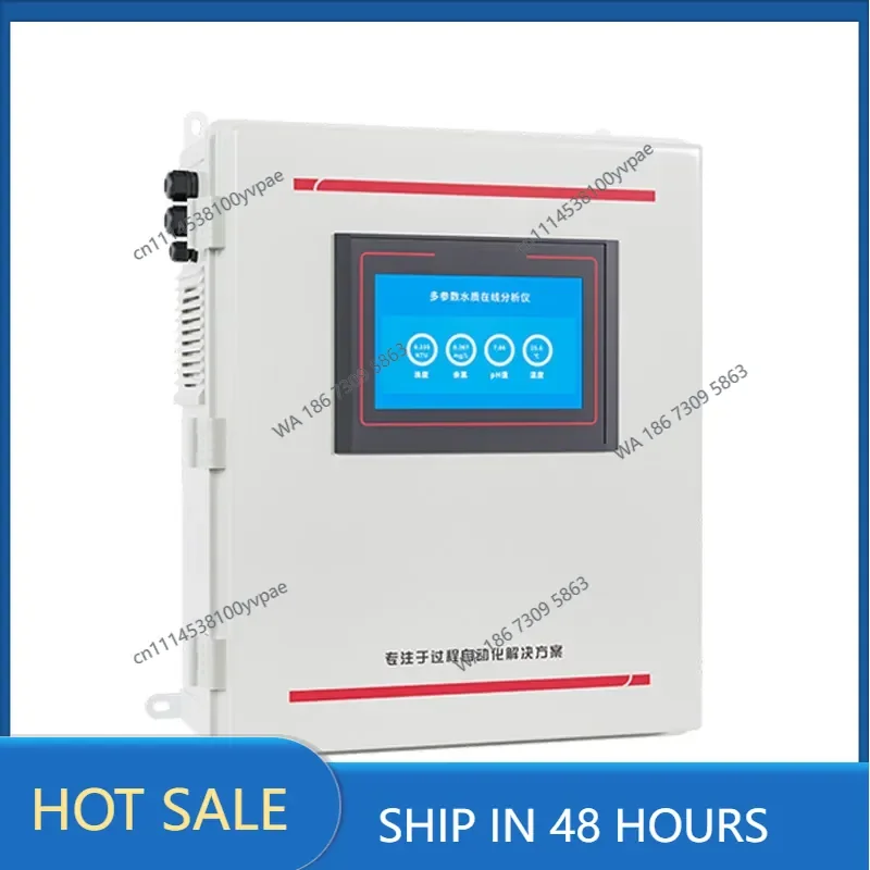 multi-parameter water quality PH temperature turbidity dissolved conductivity residual