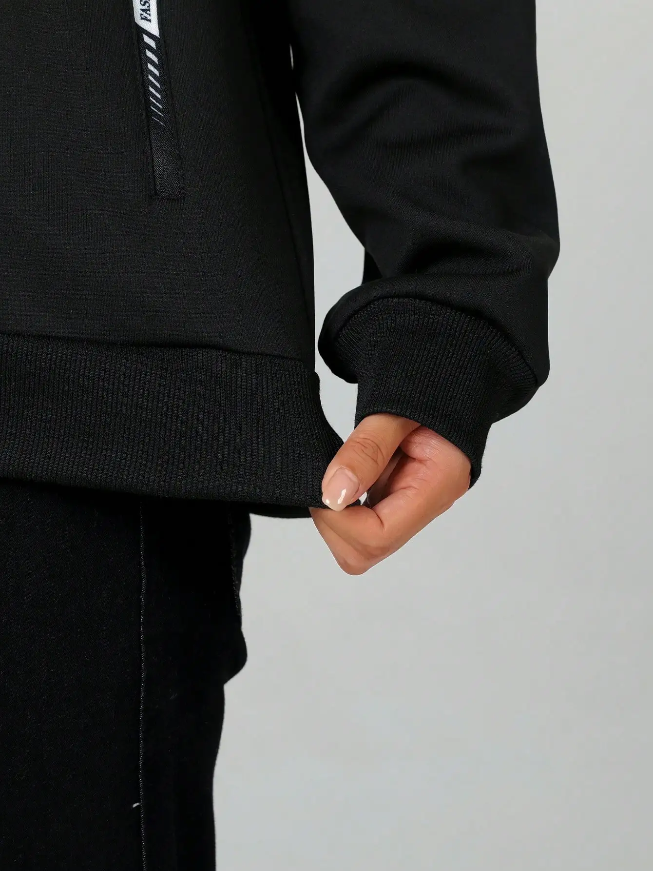 Chaqueta con cremallera y capucha con forro polar para mujer para invierno, ropa informal y al aire libre