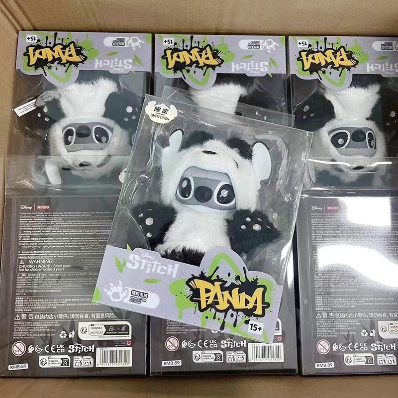 

In Stock New Authentic Stitch Genz Street Series Blind Box Panda Vinyl Doll Designer Toys Transparent Box Surprise Kawaii Gifts