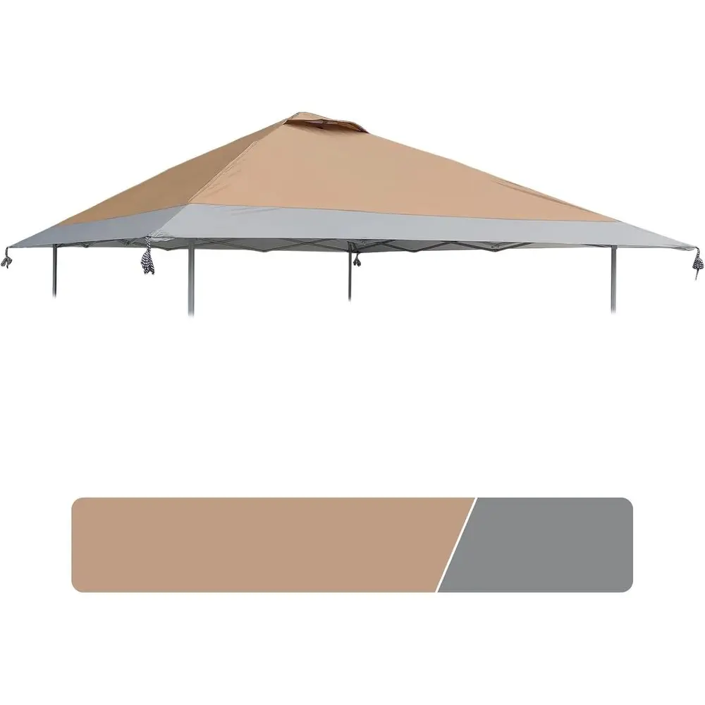 

13x13 Air Vented Replacement Tent Top, 300D Silver Coated Waterproof Cover for Outdoor Use