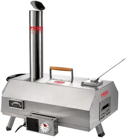 Automatic Outdoor Pizza Oven, Stainless Steel