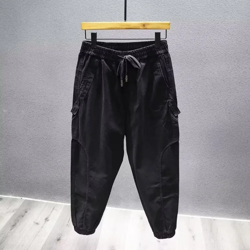 紳士服 オーバーオール 春秋 和風 ゆったり レトロ レギンス パンツ カジュアルパンツ