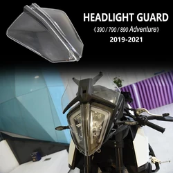 Motorcycle Headlight Protector Grille Guard Cover Protection Grill For 390 ADVENTURE 790 890 ADVENTURE ADV / S/ R 2019 2020 2021