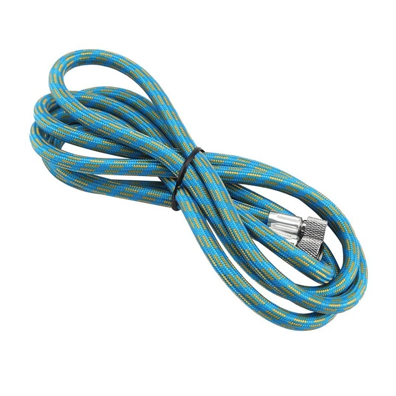 مضفر البخاخة خرطوم 1/8 بوصة محول 1.8 متر البخاخة خرطوم الهواء لمجموعة فرشاة الهواء ضاغط توصيل الأنابيب